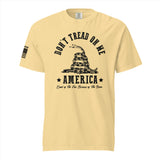 Don't tread on me yellow t-shirt
