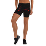 Blood Splatter - Mid Rise Shorts