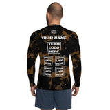 Brown Bear: Semi-customizable - Men's Rash Guard