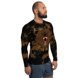 Brown Bear: Semi-customizable - Men's Rash Guard