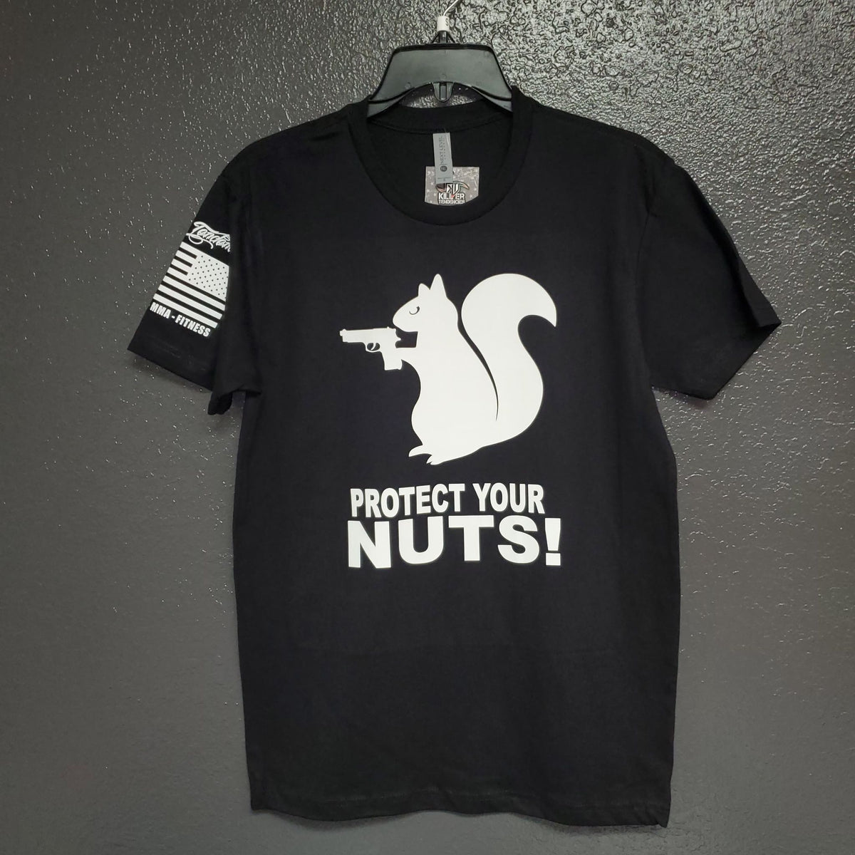 Protect Your Nuts - Short-Sleeve Unisex T-Shirt – Killer Tendencies Apparel