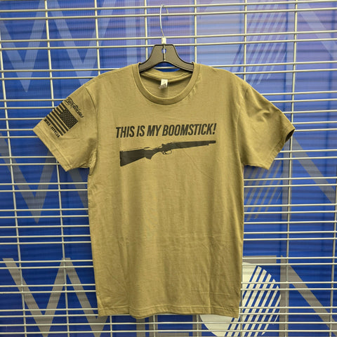 Boomstick - Olive Short-Sleeve Unisex T-Shirt