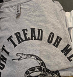 Don't tread on me grey t-shirt