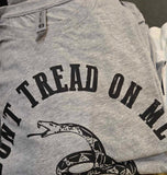 Don't tread on me grey t-shirt