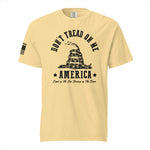 Don't tread on me yellow t-shirt