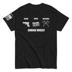 glock paper scissors t-shirt