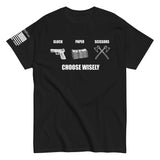 glock paper scissors t-shirt