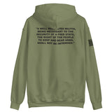 Hey Shorty - Olive Green Hoodie
