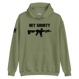 Hey Shorty - Olive Green Hoodie