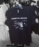 Anatomy of a Pew Pew - Short-Sleeve Unisex T-Shirt