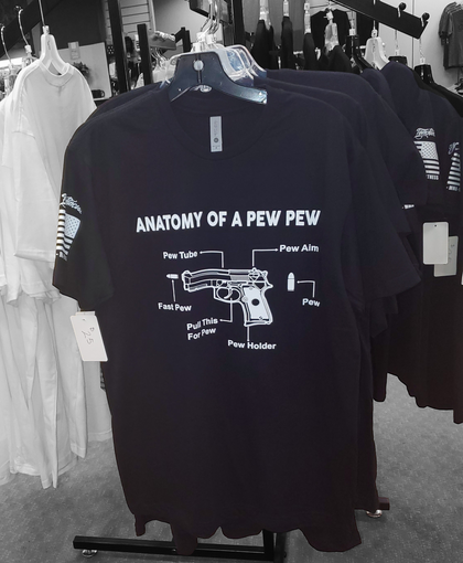 Anatomy of a Pew Pew - Short-Sleeve Unisex T-Shirt