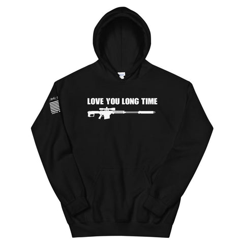 "Love You Long Time" - Hoodie with 2nd Amendment 
