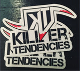Killer Tendencies Scythe Logo Sticker