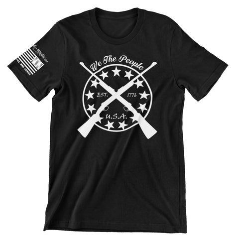 We The People Crossed Guns - Unisex T-shirt