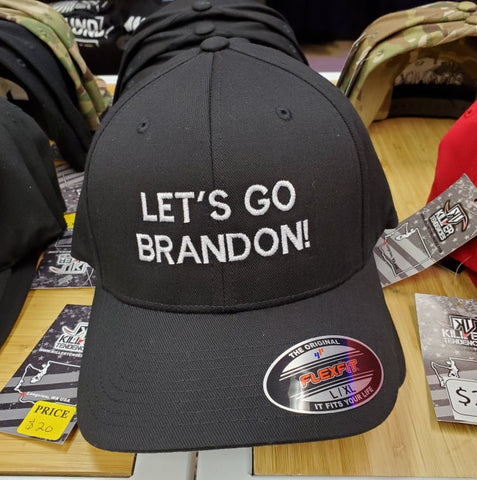 Let's Go Brandon - Black FlexFit Hat