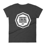 Support Local Fighters - Women's short sleeve t-shirt