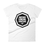 Support Local Fighters - Women's short sleeve t-shirt