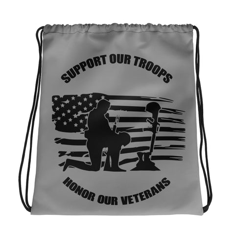 Support Our Troops - Drawstring bag