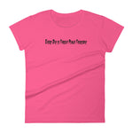 "Every Day is Throat Punch Thursday" - Women's short sleeve t-shirt